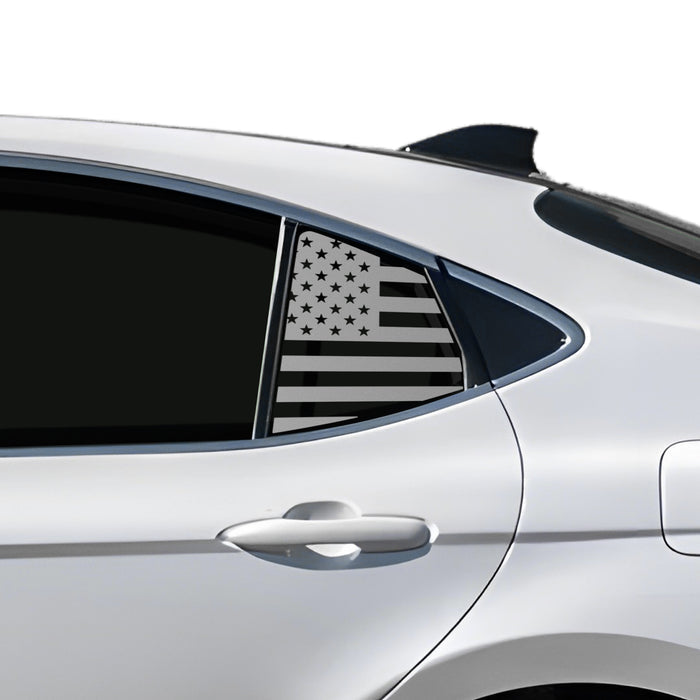 Fits Toyota Camry 2025+ Quarter Window American Flag Vinyl Decal Stickers - Bogar Tech Designs