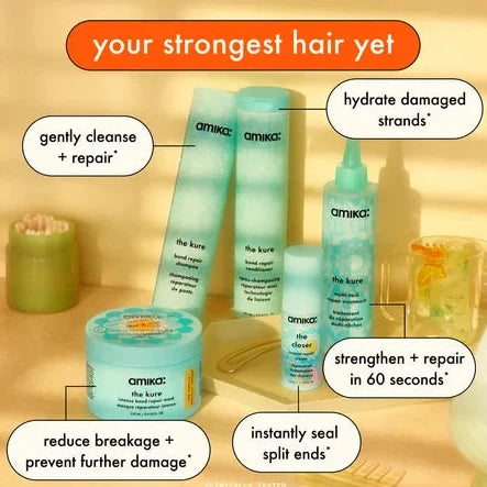 Amika The Kure Strength Repair Shampoo 500ml Refill Pouch
