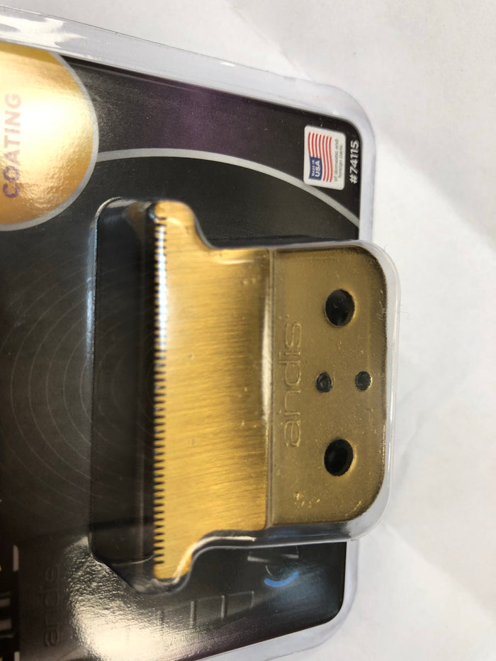 Andis GTX-Exo Cordless Gold  Replacement Blade Shallow Tooth # 74115 - Palms Fashion Inc.