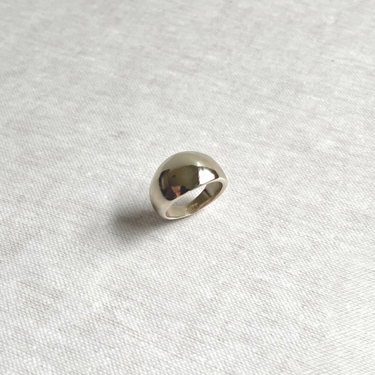 Species by the Thousands gold dome ring.