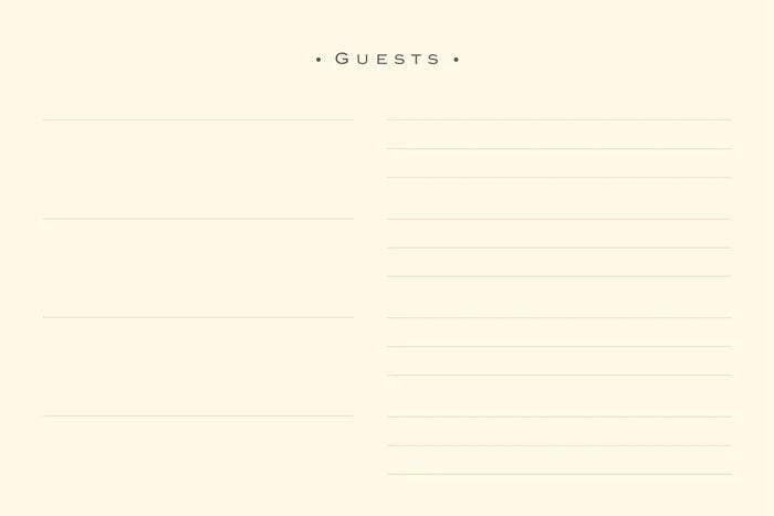 Artisan Guest Book Seafoam