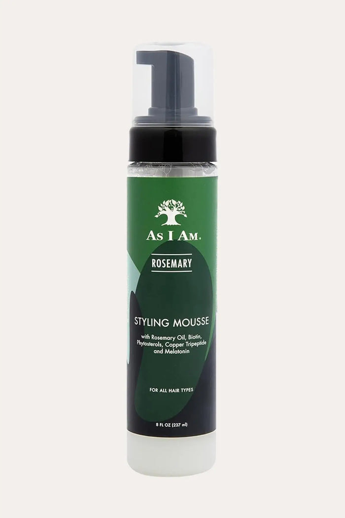 AS I AM ROSEMARY STYLING MOUSSE 8oz - BSW BEAUTY CANADA