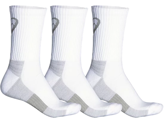 Asics Training Crew Sock White 3 pack