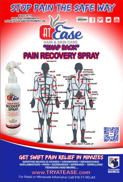 AT Ease “Snap Back” Recovery Spray