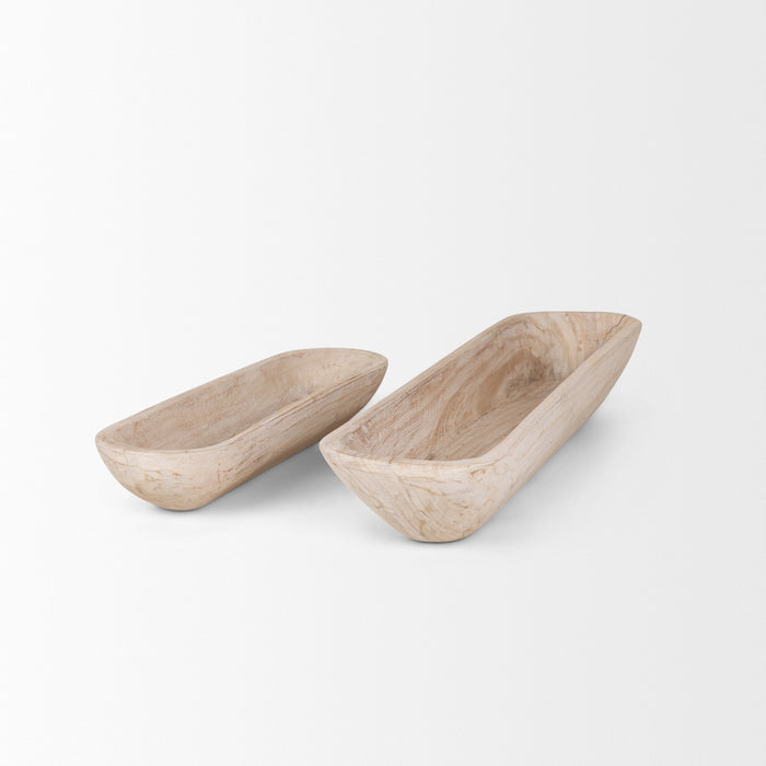Athena Set of 2 Extra Large Reclaimed Wood Trays - Magnolia Lane co. Home + Garden + Gift