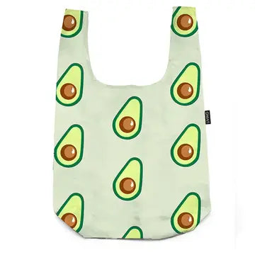 Avocado - 2-in-1 Bag Charm & Reusable Shopper Bag