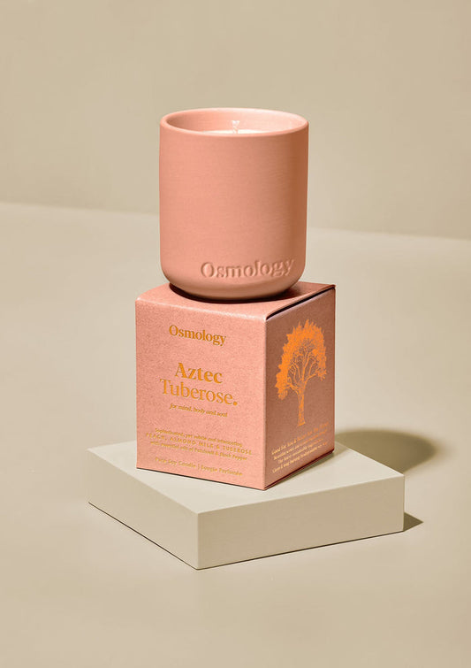 Aztec Tuberose Travel Scented Candle