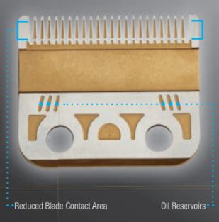 BABYLISS PRO FXONE CLIPPER BLADE GOLD  # FX8022G - Palms Fashion Inc.