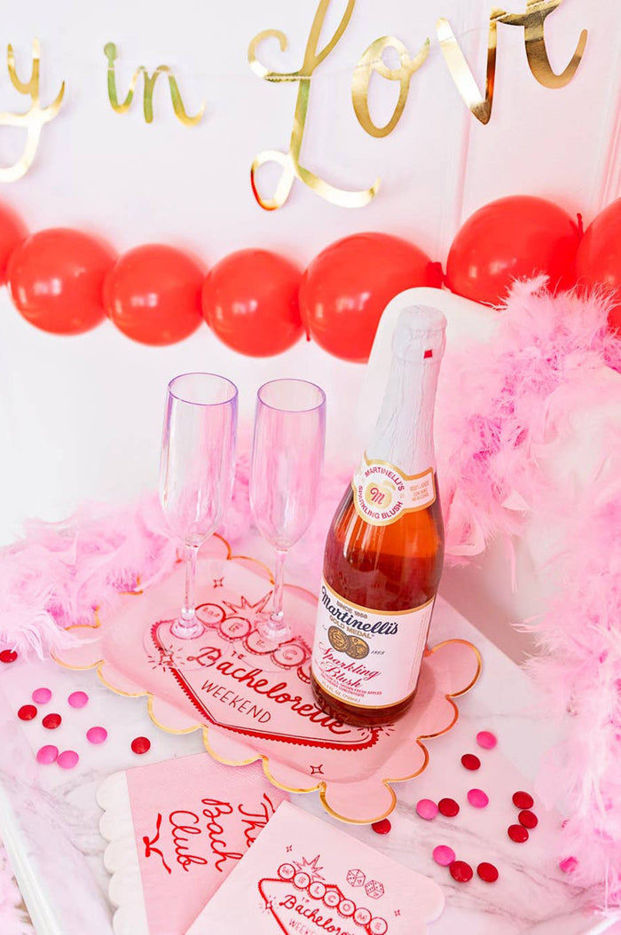 Bachelorette Scalloped Plate