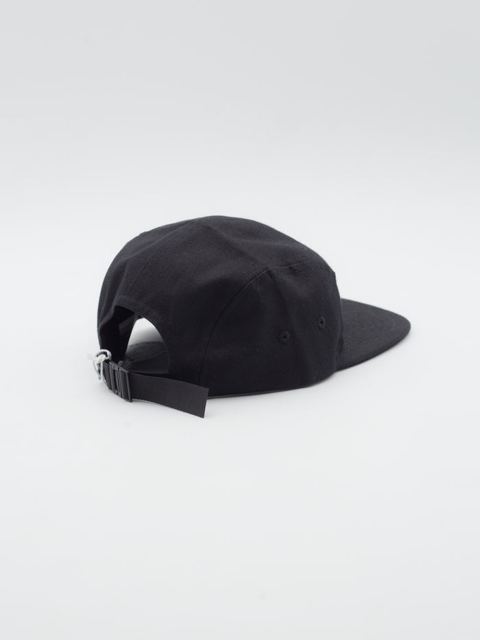 Barceloneta 5 Panel Hat Black