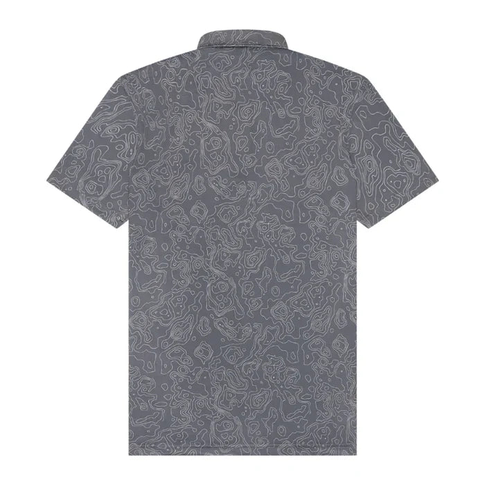 Big Bend Topo Polo- Gunpowder Grey