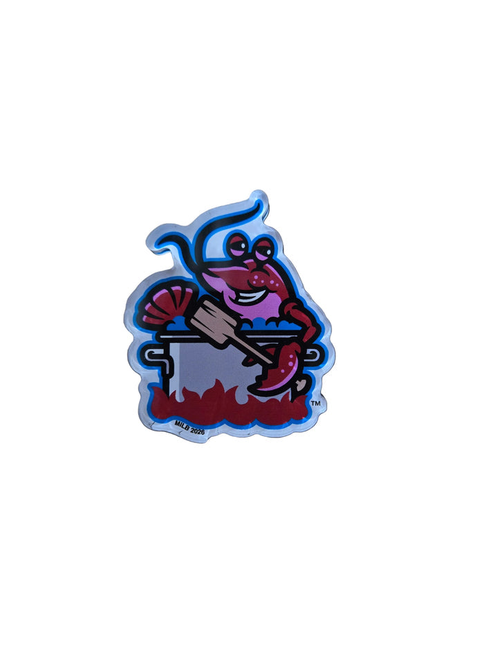 Biloxi Mudbugs Precision-Cut Magnet
