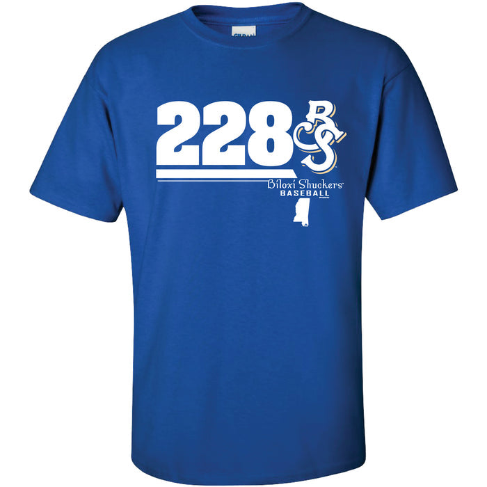 Biloxi Shuckers 228 Tee