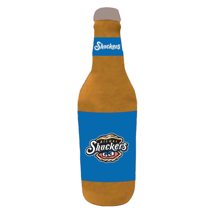 Biloxi Shuckers Beer Bottle Toy for Dog