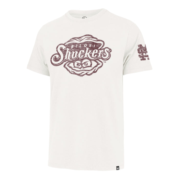 Biloxi Shuckers Co-Branded '47Tee w/ Mississippi State Tee