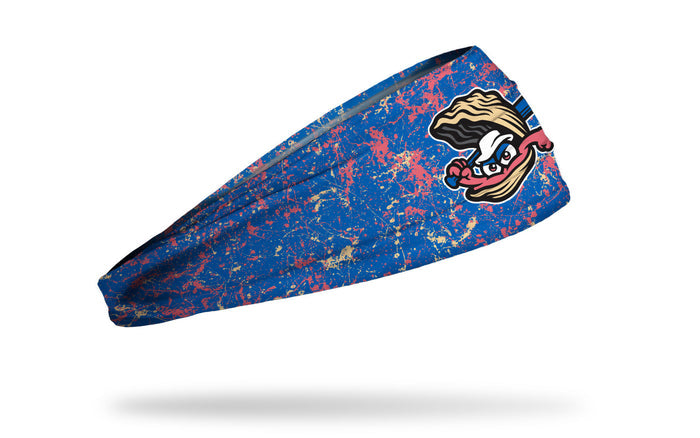 Biloxi Shuckers Splatter Blue