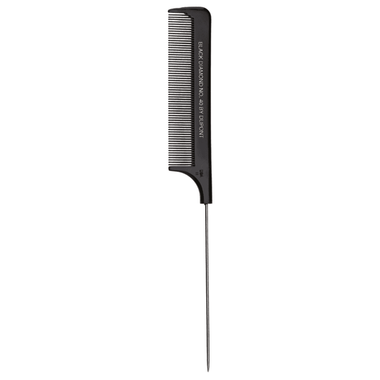 DENMAN Black Diamond BD40 Pin Tail Comb