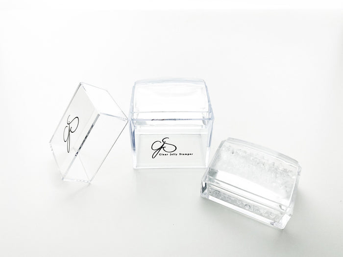 Bling Stamper - Cubed | Clear Jelly Stamper