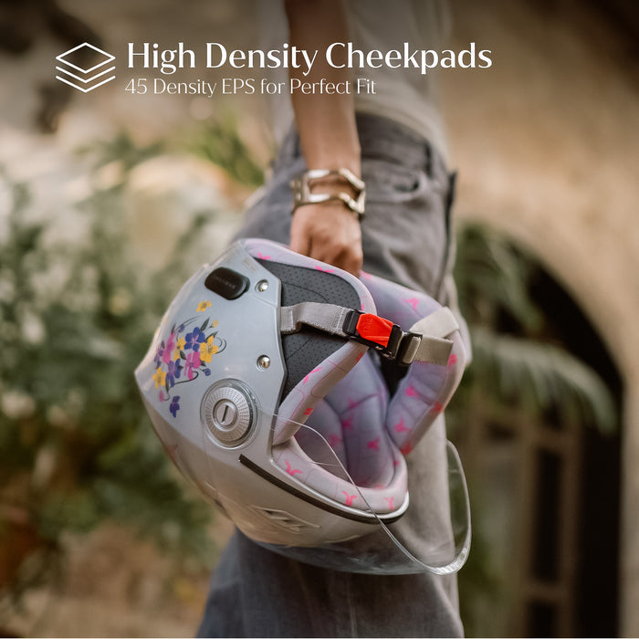 best quailty cheekpads for women helemts for safety and comfort