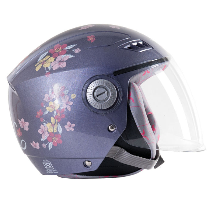 Blossom Lilac Blush scooter helmets for girls
