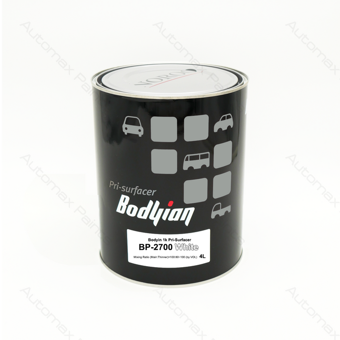 Bodyian BP-2700 1K Primer Surfacer White 4L