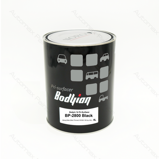 Bodyian BP-2800 1K Primer Surfacer Black 4L