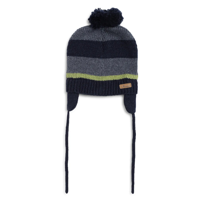 Boys Blue Woollen Hat with Scarf