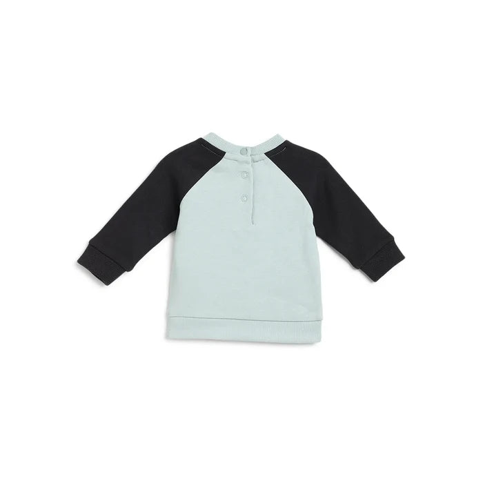 Boys Printed Pure Cotton Sweatshirt With Trouser