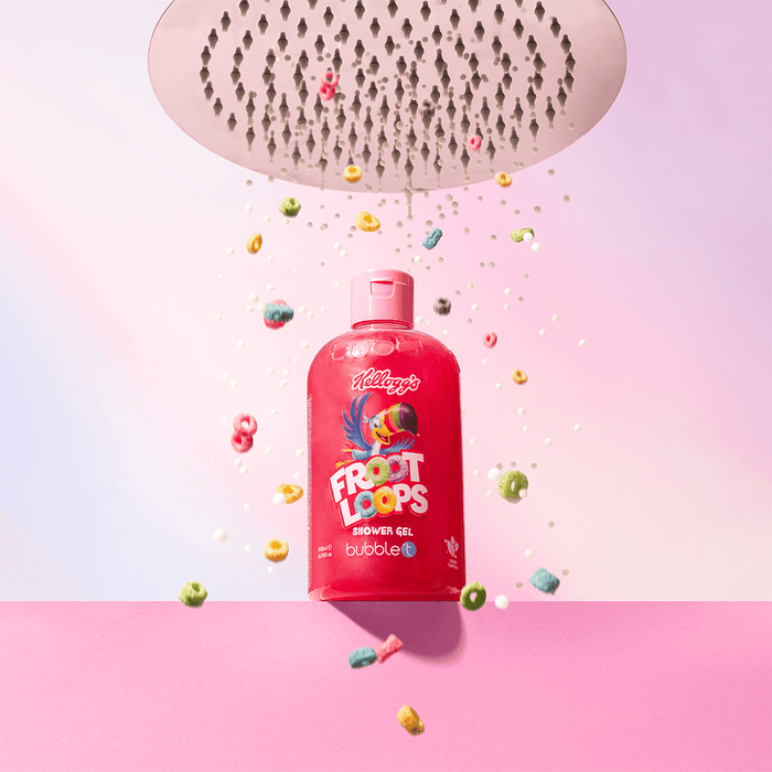 Bubble T Bath & Shower Gel Fruit Loops 500ml - Beauty Tribe