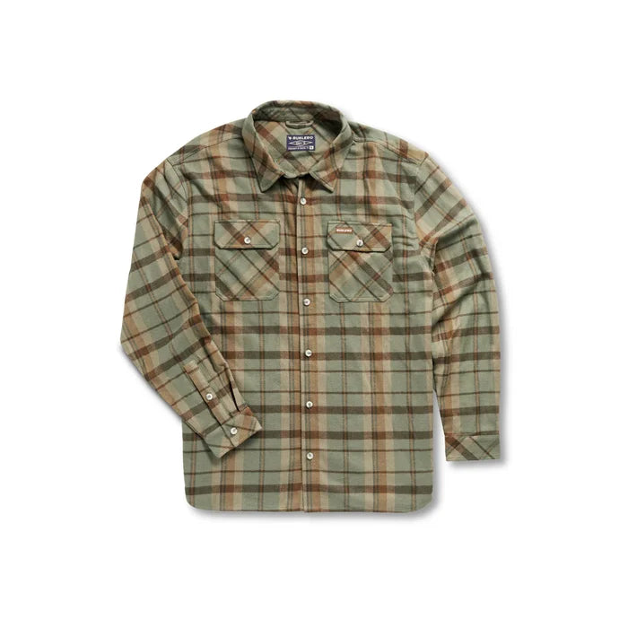 Burlebo Flannel Shirt - Timber Brown