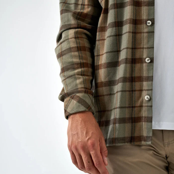 Burlebo Flannel Shirt - Timber Brown