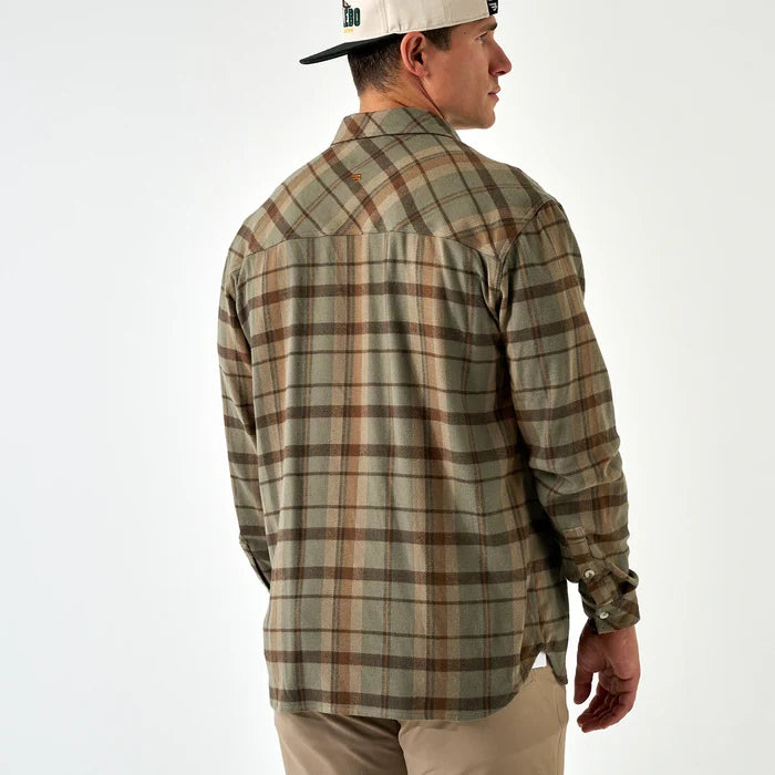 Burlebo Flannel Shirt - Timber Brown