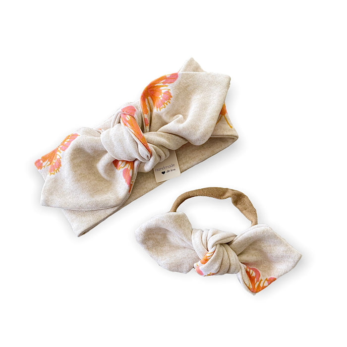Butterflies on Heather Ivory Leggings and/or Headbands