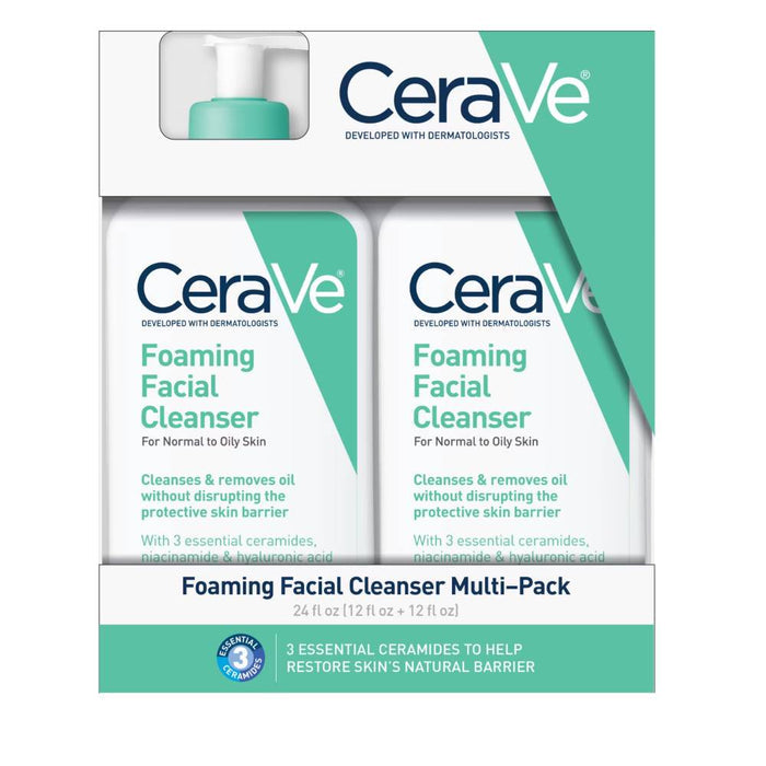 CeraVe - Foaming Cleanser - 12 Oz - 2 Pack