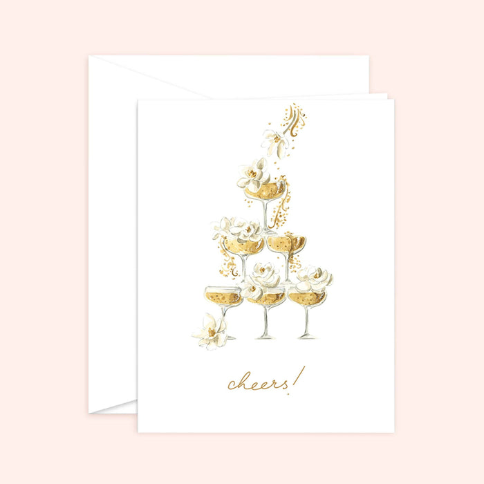 Champagne Cheers Card - Magnolia Lane co. Home + Garden + Gift