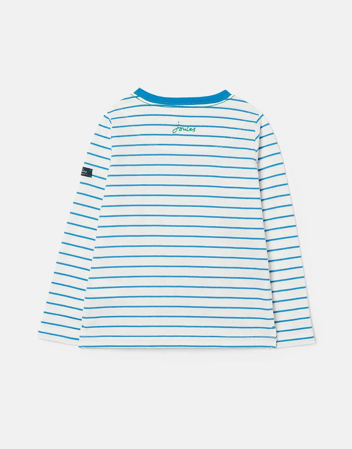 Chomp Long Sleeve Applique T-Shirt | Joules | Joules | Jenni Kidz