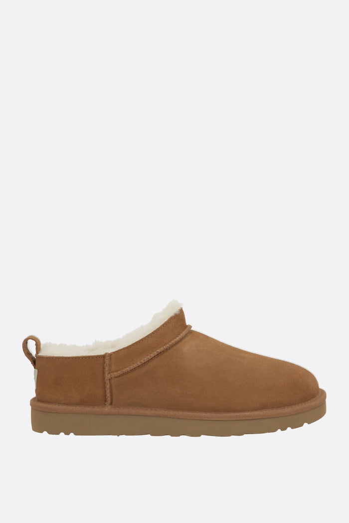 Classic Micro ankle boots in suede