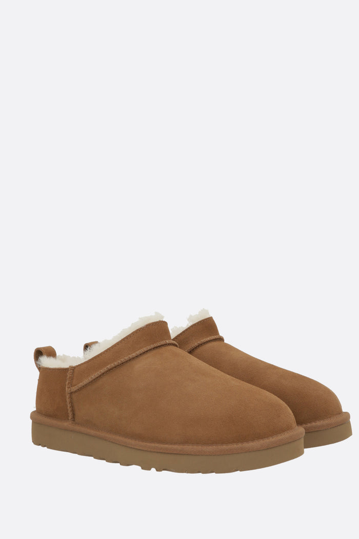 Classic Micro ankle boots in suede