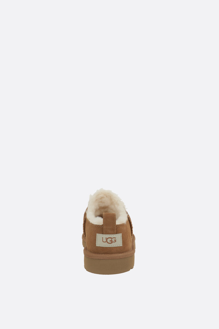 Classic Micro ankle boots in suede