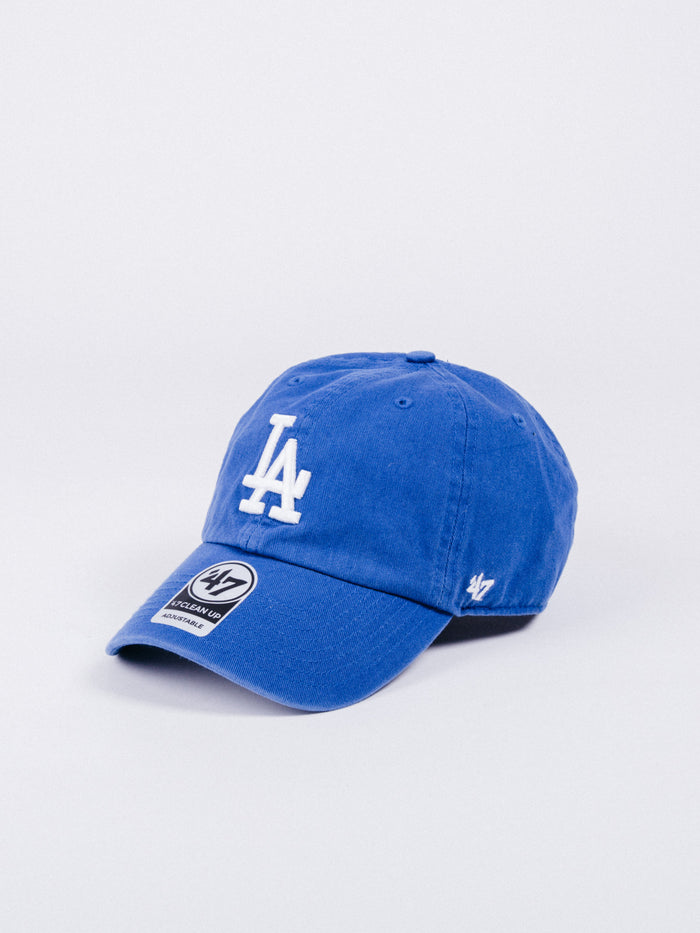 gorra 47 CLEAN UP Los Angeles Dodgers Dad Hat Royal Blue visera curva baisbol LA