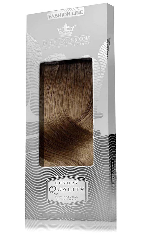 CLIP-IN EXTENSIONS LUXURY  OMBRÉ BALAYAGE Chocolate Roast Brown & Salty Caramel