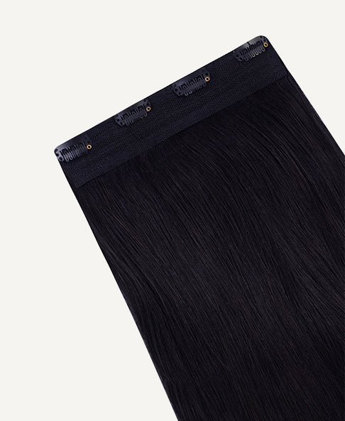 clip-in volumizer jet black.