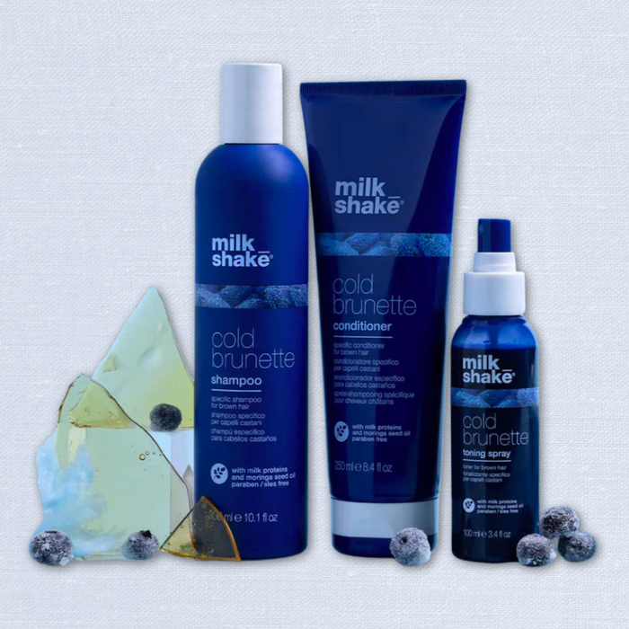 cold brunette shampoo mini