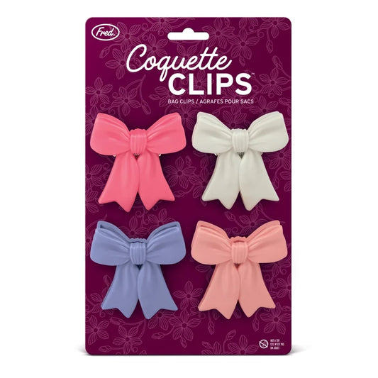 Coquette Bows - Bag Clips- Set of 4