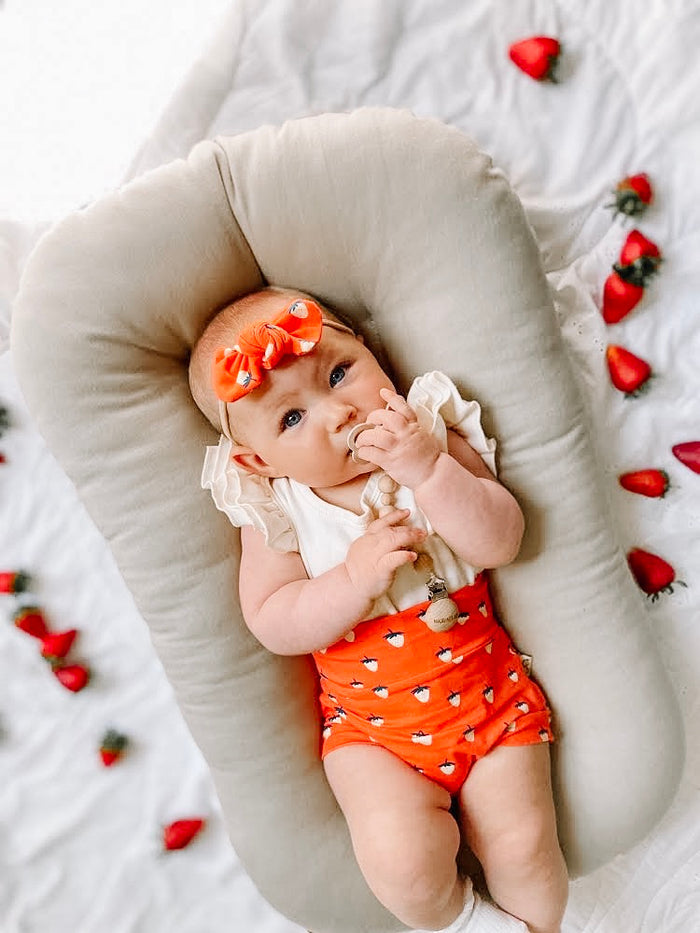 Coral Strawberries Bummies