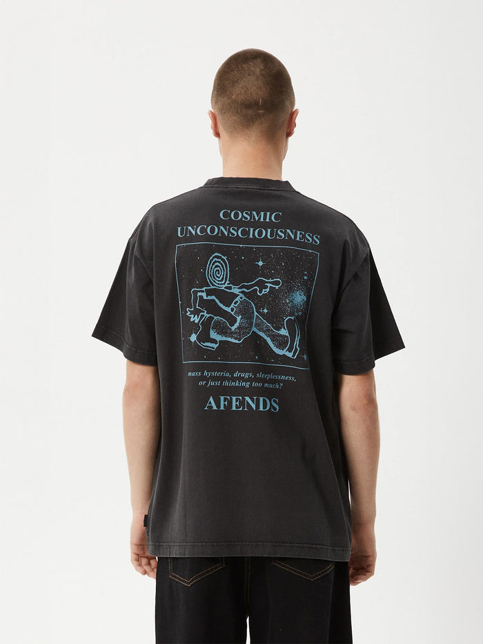 Cosmic Con - Recycled Heavy Weight Boxy Fit Tee | Stone Black-Image 4