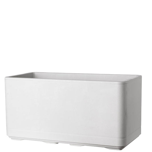 Cosmo Deck Planter 30.7" Pearl