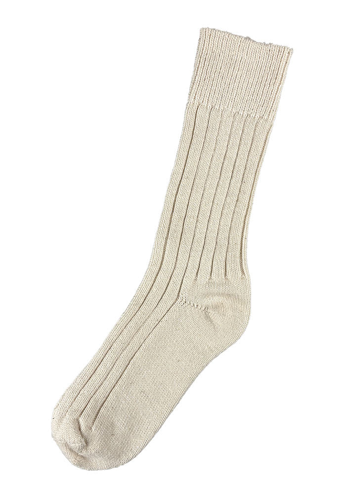 Cotton/Wool/Alpaca Mid-Calf Socks