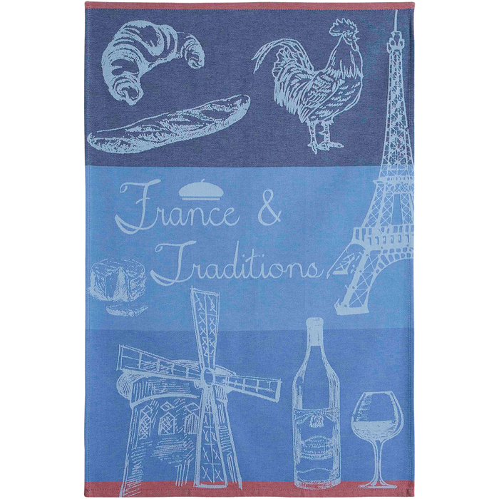 Coucke - France et Tradition Blue Tea Towel