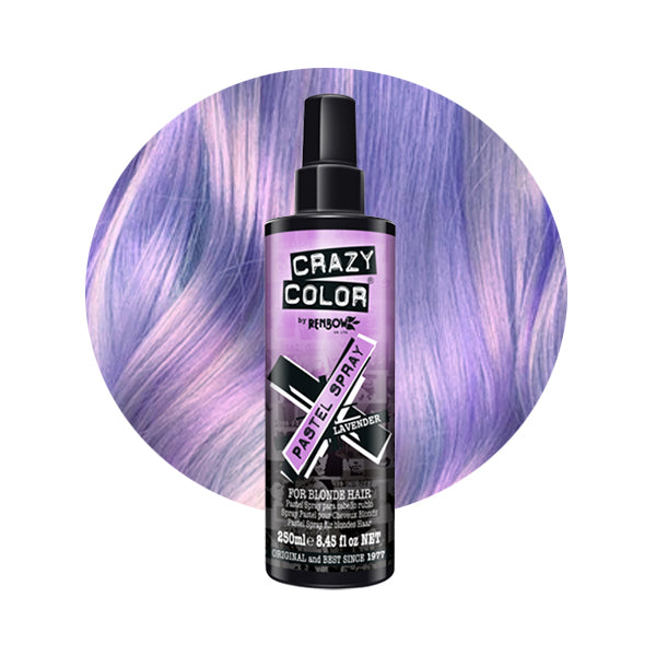 Crazy Color Hair Colour Pastel Spray 250ml - Lavender